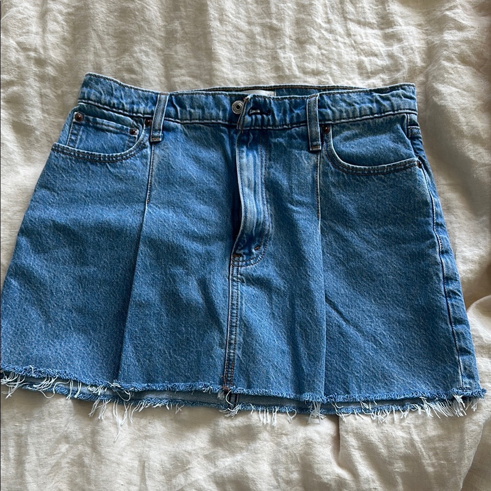 Abercrombie and Fitch denim Mini Skirt